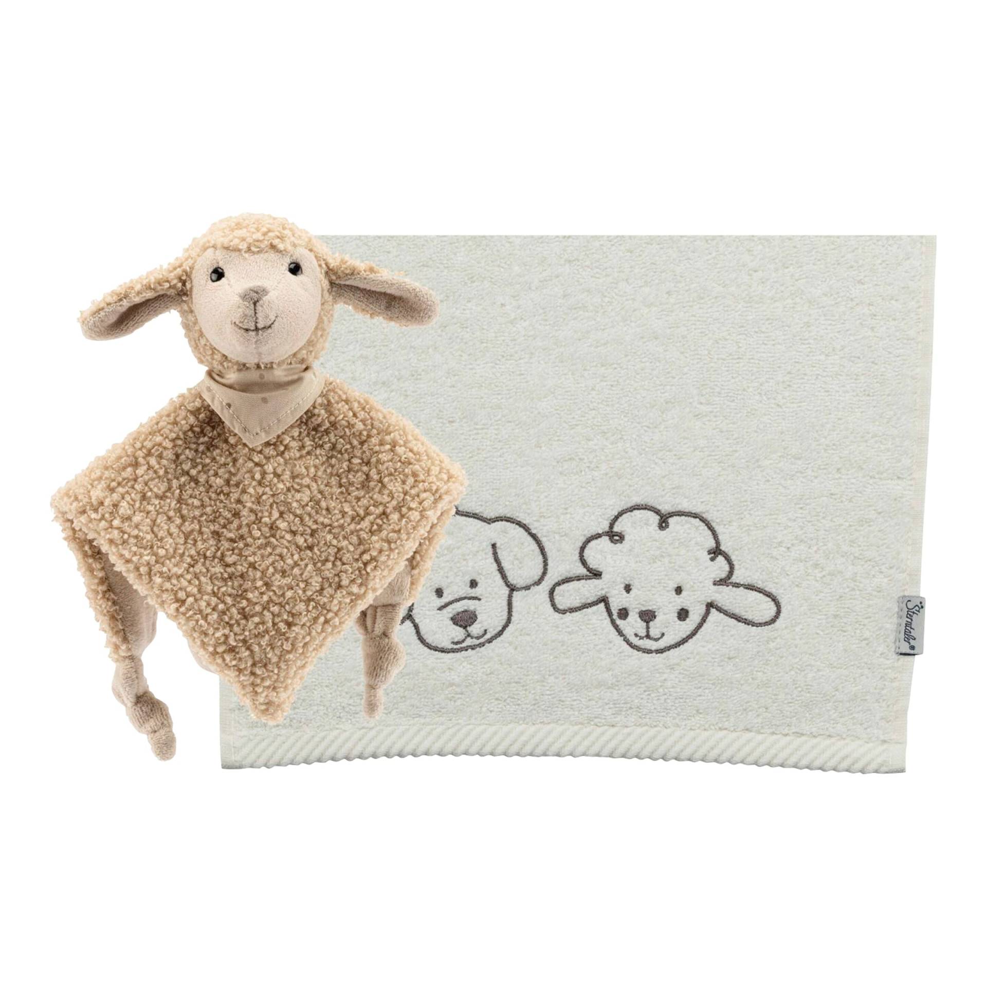 Sterntaler 2-tlg. Geschenkset mit Rassel und Handtuch Schaf Flocki Sterntaler 2-tlg. Geschenkset mit Rassel und Handtuch Schaf Flocki von Sterntaler