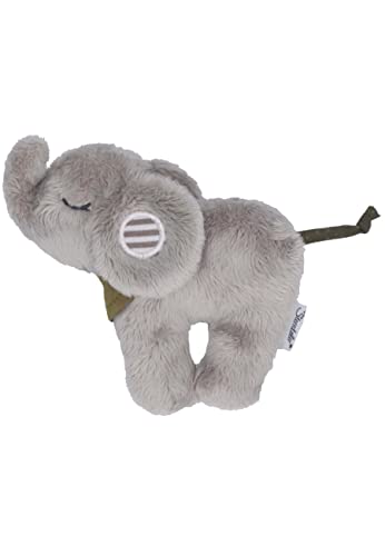 Sterntaler Baby Unisex Mini Kuscheltier Baby Mini-Spieltier Elefant Eddy - Babyspielzeug, Spielzeug, Motorikspielzeug - grau von Sterntaler