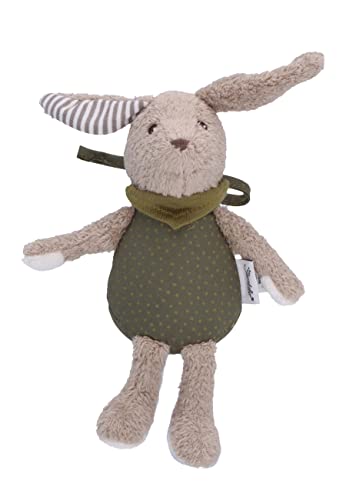 Sterntaler Baby Unisex Spieluhr Baby Spieluhr S Hase Happy - Babyspieluhr, Einschlafhilfe, Spieluhrwerk - dunkelgrün von Sterntaler