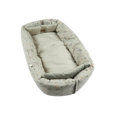 Sterntaler Babynest Safari steingrau von Sterntaler
