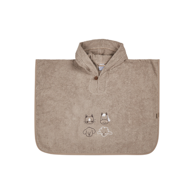 Sterntaler Badeponcho Bauernhof sand von Sterntaler