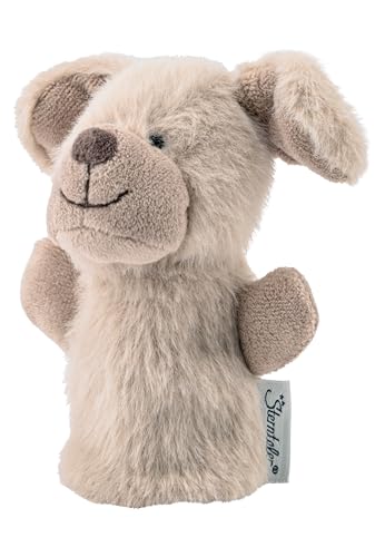 Sterntaler Fingerpuppe Hund Lucky - Baby Spielzeug Hund aus extra weichem Stoff - Finger Plüschtier für Babys und Kinder - Spaß und Fantasie für zuhause & unterwegs, graubeige Sterntaler Fingerpuppe Hund Lucky - Baby Spielzeug Hund aus extra weichem Stoff - Finger Plüschtier für Babys und Kinder - Spaß und Fantasie für zuhause & unterwegs, graubeige von Sterntaler