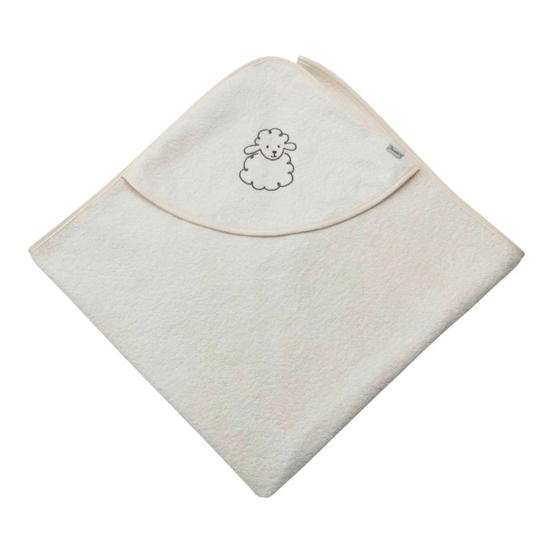Sterntaler Kapuzenbadetuch 100x100 cm beige von Sterntaler