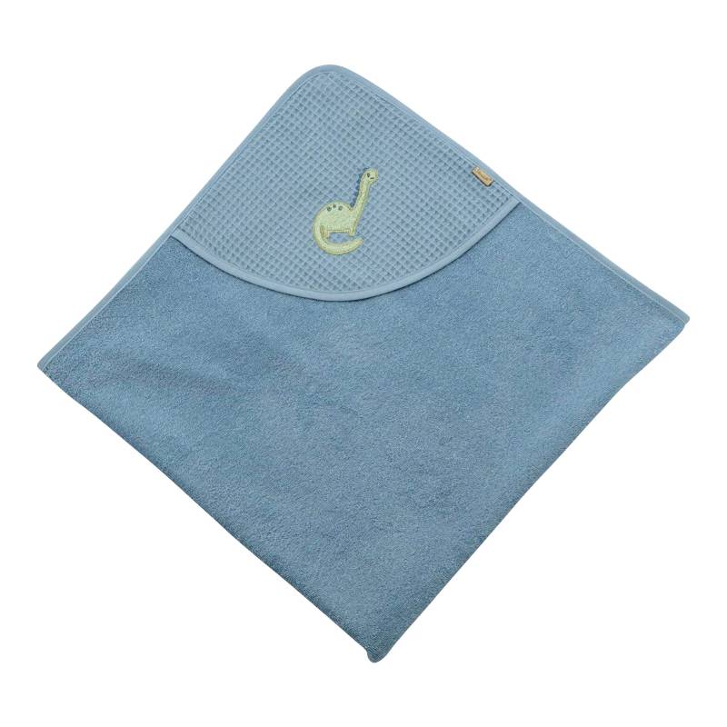 Sterntaler Kapuzenbadetuch 100x100 cm blau von Sterntaler