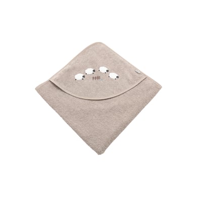 Sterntaler Kapuzen-Badetuch 80 x 80 cm Lamm Flocke sand Sterntaler Kapuzen-Badetuch 80 x 80 cm Lamm Flocke sand von Sterntaler