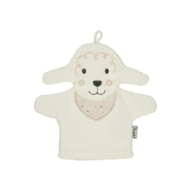 Sterntaler Spiel-und Waschhandschuhe Schaf Flocke ecru von Sterntaler