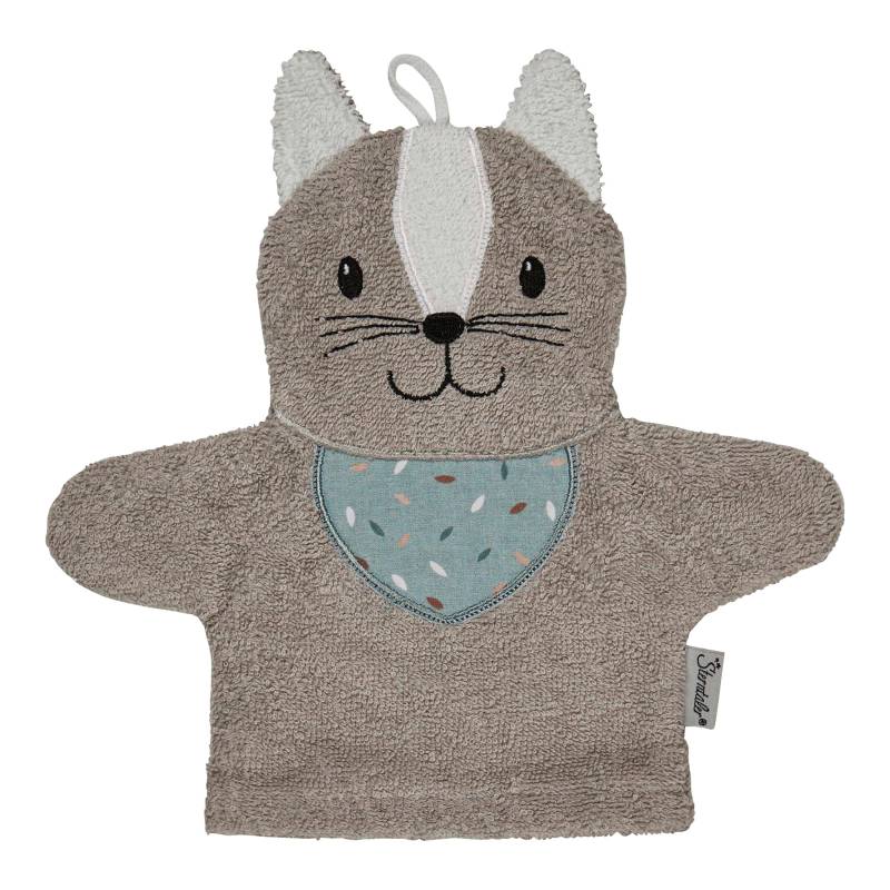 Sterntaler Waschhandschuh grau von Sterntaler