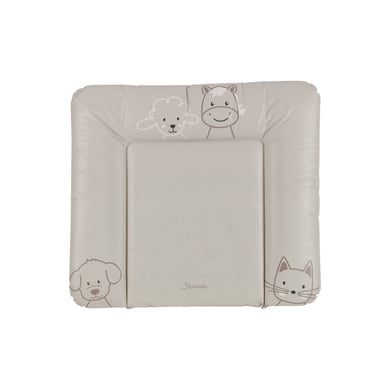 Sterntaler Wickelauflage Bauernhof sand 85 x 72 cm von Sterntaler