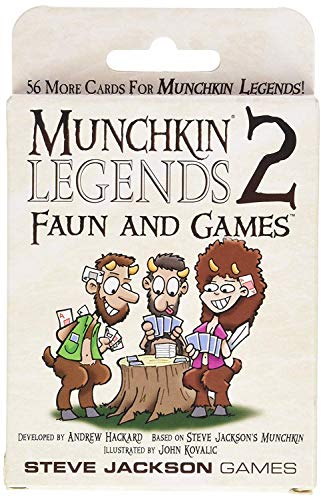 Steve Jackson Games 1496 - Munchkin Legends 2 - Faun and Games (englische Ausgabe) von Steve Jackson Games