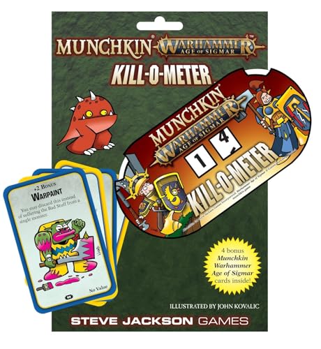 Steve Jackson Games 5557 - Munchkin Warhammer Age of Sigmar Kill-O-Meter von Steve Jackson Games