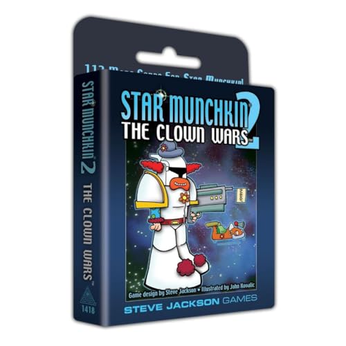 Steve Jackson Games 1418 - Star Munchkin 2: Clown Wars (englische Ausgabe) von Steve Jackson Games