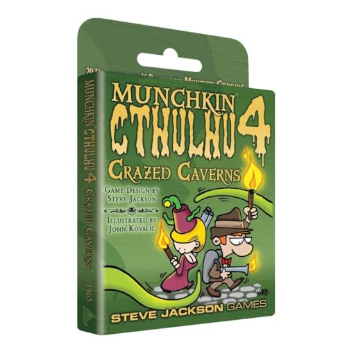Steve Jackson Games 1455 - Munchkin Cthulhu 4 - Crazed Caverns von Steve Jackson Games