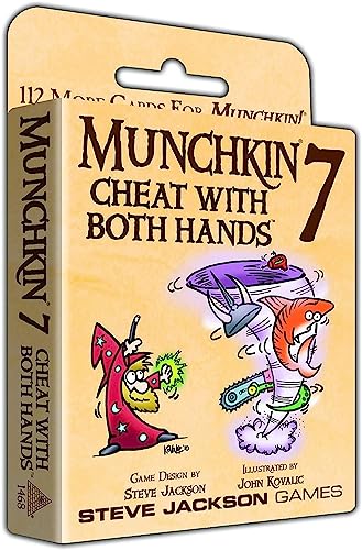 Steve Jackson Games 1468 - Munchkin 7: Cheat with Both Hands von Steve Jackson Games