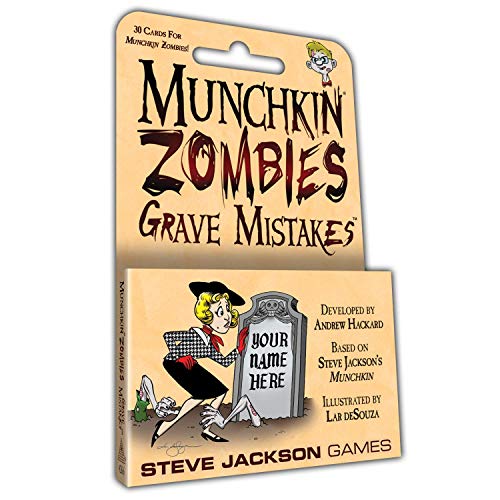 Steve Jackson Games 4266 - Munchkin Zombies: Grave Mistakes von Steve Jackson Games