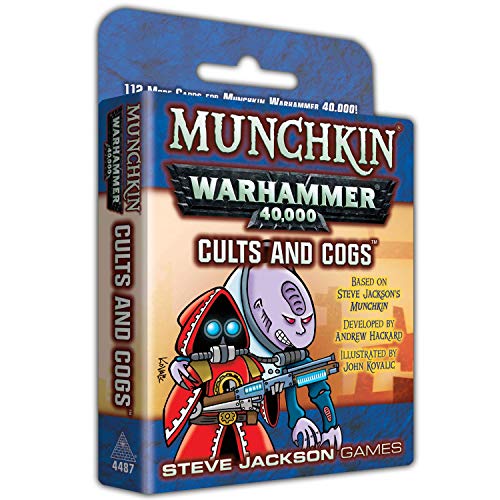 Steve Jackson Games 4487 - Munchkin Warhammer 40k: Cults & Cogs von Steve Jackson Games