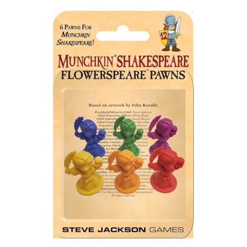 Steve Jackson Games 5619 - Munchkin Shakespeare Flowerspeare Pawns von Steve Jackson Games