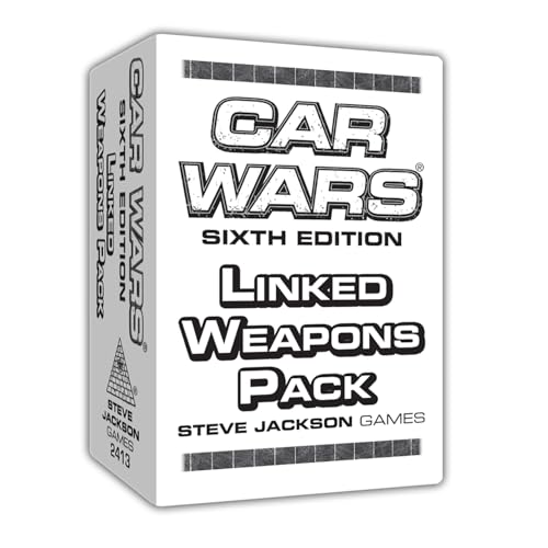 Steve Jackson Games | Car Wars Linked Weapons Pack | Expansion Strategy Card Game | Strategic Gameplay for 2 to 4 Players for Ages 10 and Up | English von Steve Jackson Games