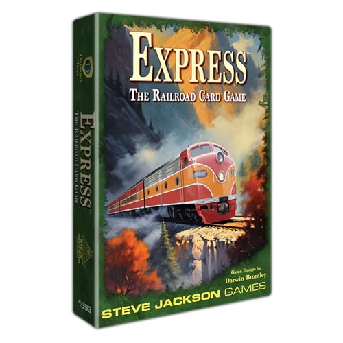 Steve Jackson Games | Express: The Railroad Card Game | Fast-Paced Strategy Game | Exciting Game for 2 to 6 Players, Ages 14 and Up | Perfect for Family Game Nights and Travel | English Steve Jackson Games | Express: The Railroad Card Game | Fast-Paced Strategy Game | Exciting Game for 2 to 6 Players, Ages 14 and Up | Perfect for Family Game Nights and Travel | English von Steve Jackson Games