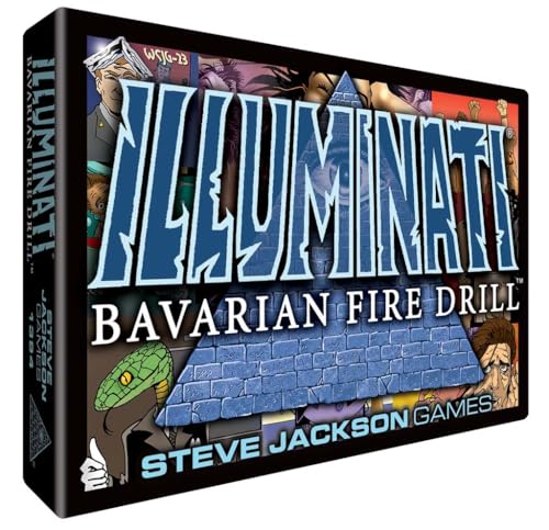 Steve Jackson Games | Illuminati: Bavarian Fire Drill Expansion | Card Game | Adds New Groups and Artifacts for a Strategic Twist | Requires Base Game | 3 to 6 Players for Ages 10 and Up | English Steve Jackson Games | Illuminati: Bavarian Fire Drill Expansion | Card Game | Adds New Groups and Artifacts for a Strategic Twist | Requires Base Game | 3 to 6 Players for Ages 10 and Up | English von Steve Jackson Games