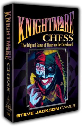 Steve Jackson Games | Knightmare Chess Card Game | Card Game for Chess | Card Game for Two | Ages 10+ | for 2 Players | Average Play Time 120 Minutes Steve Jackson Games | Knightmare Chess Card Game | Card Game for Chess | Card Game for Two | Ages 10+ | for 2 Players | Average Play Time 120 Minutes von Steve Jackson Games