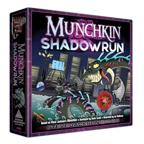 Steve Jackson Games | Munchkin Shadowrun | Card Game | English von Steve Jackson Games