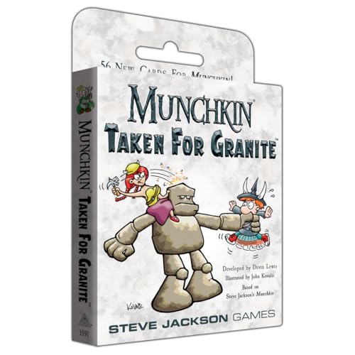 Steve Jackson Games | Munchkin Taken for Granite | Card Game | English von Steve Jackson Games