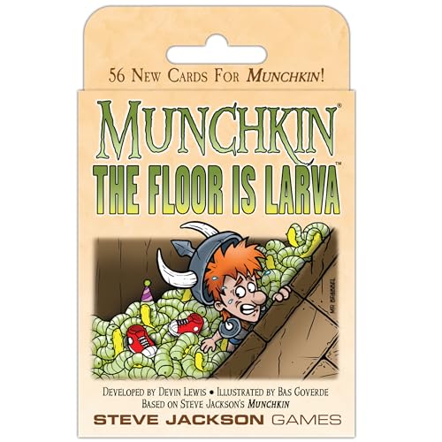 Steve Jackson Games | Munchkin The Floor is Larva | Card Game | English von Steve Jackson Games