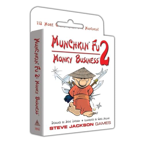 Steve Jackson Games SJG01441 Kartenspiel Munchkin Fu 2: Monky Business von Steve Jackson Games