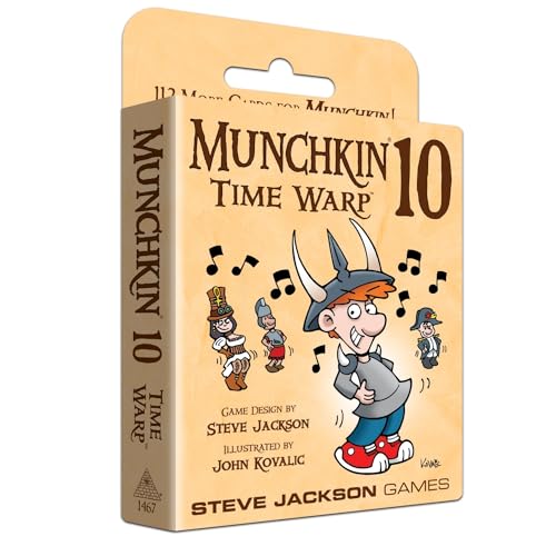 Steve Jackson Games SJG01467 Munchkin 10 - Time Warp Kartenspiele von Steve Jackson Games