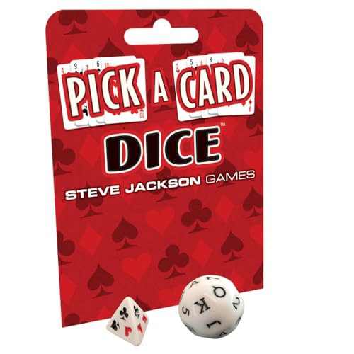 Steve Jackson Games SJG05993 Pick a Card Dice (2) von Steve Jackson Games