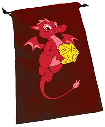 Steve Jackson Games Würfeltasche Drache, Rot Steve Jackson Games Würfeltasche Drache, Rot von Steve Jackson Games