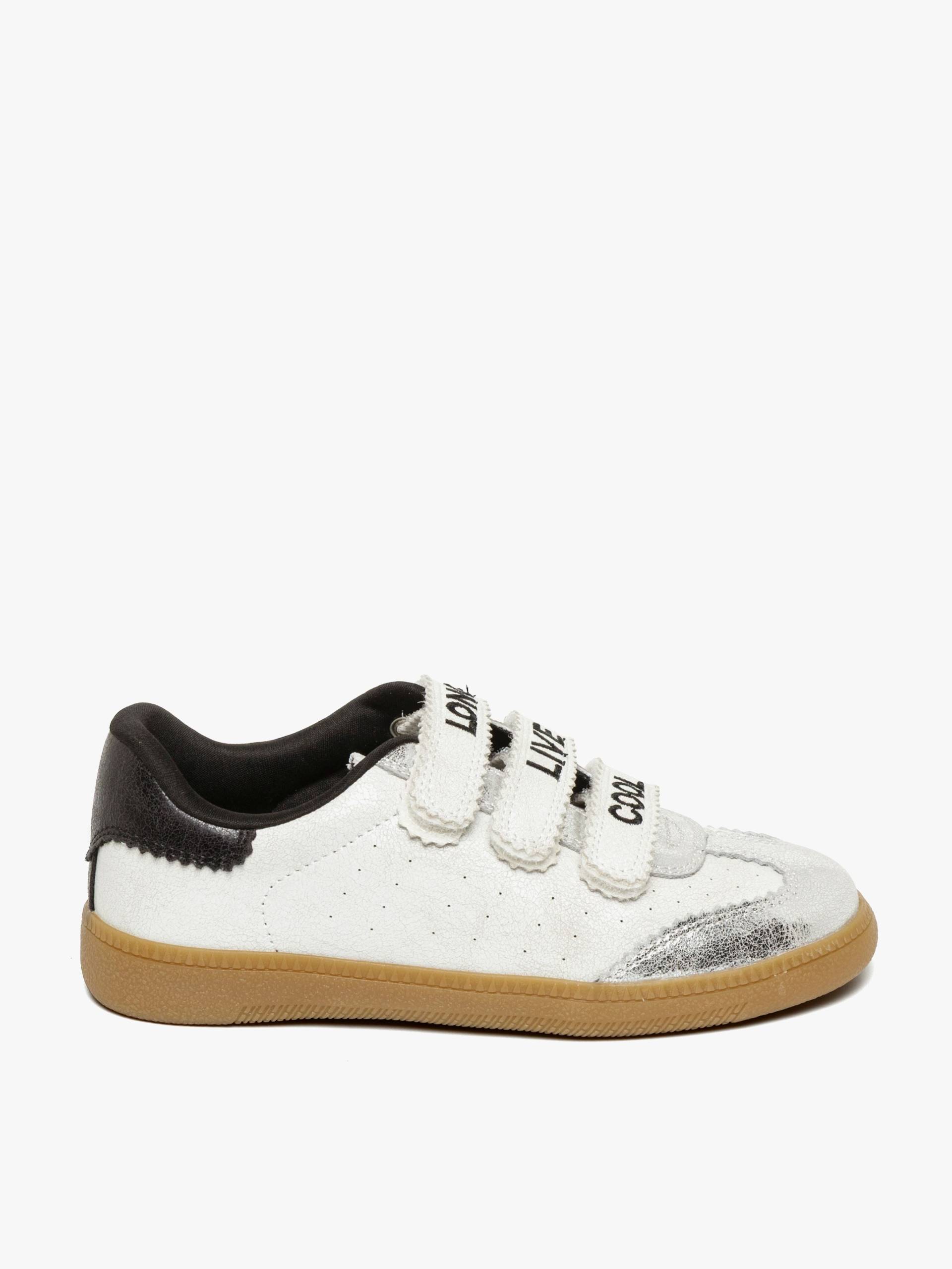 Steve Madden Jmomntum Kinder Sneaker, Silver, 32, Kinderschuhe von Steve Madden