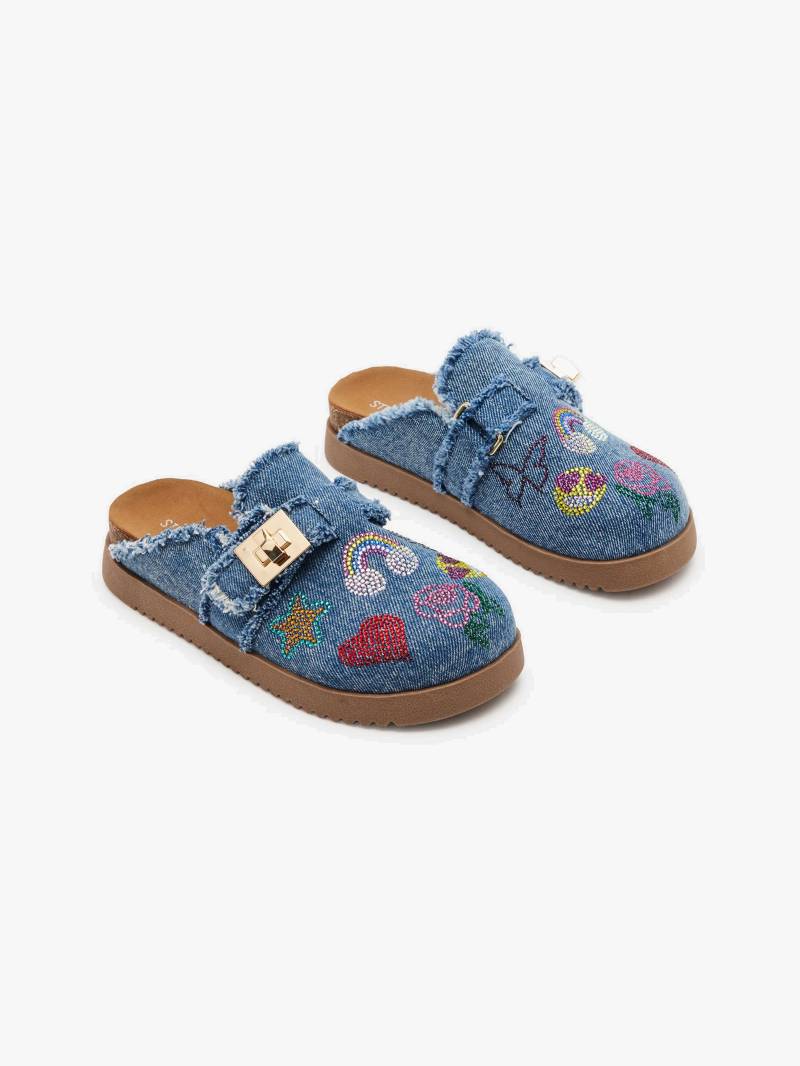 Steve Madden Jmoneyyr Mules, Denim, 34 von Steve Madden