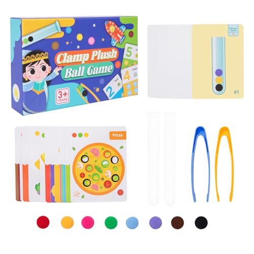 Handy Scoopers Feinmotorische Fähigkeiten, Feinmotor -Spielzeug zählen Sortieren | Testrohrfarben Erkennung Matching Game - Entwicklung & Bildung Spielzeugentwicklung mit farbenfrohen Plüschperlen für Handy Scoopers Feinmotorische Fähigkeiten, Feinmotor -Spielzeug zählen Sortieren | Testrohrfarben Erkennung Matching Game - Entwicklung & Bildung Spielzeugentwicklung mit farbenfrohen Plüschperlen für von Stibtmr