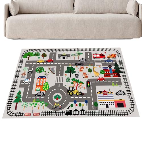Kinder spielen Mat, Babyspiel Mat | Kinderspiele sensorische Babybodenspiel Mat - Großer Teppichkriech -Kleinkind -Aktivitäten, Innenspiele im Freien im Freien für Heimreisespiele für Heimreisespiele von Stibtmr