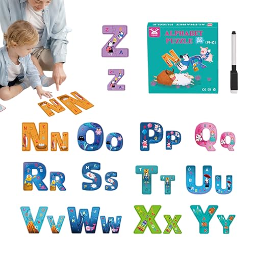 Kinderpuzzles | Buchstaben Puzzle ABC-Lernspielzeug - Pädagogisches Lernspielzeug Zur Buchstabenerkennung Für Und Mädchen Ab 3 4 5 6 Jahren Kinderpuzzles | Buchstaben Puzzle ABC-Lernspielzeug - Pädagogisches Lernspielzeug Zur Buchstabenerkennung Für Und Mädchen Ab 3 4 5 6 Jahren von Stibtmr