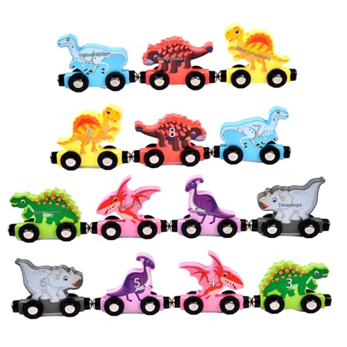 Magnetisches Holzzug Spielzeug, magnetischer Dinosaurierzug Set | Bildungsspielzeug mit Bildungsholz - Lustiges passendes Spiel, niedliches Tier -Spielset für Zuhause, Kindergarten, Kindergarten, Magnetisches Holzzug Spielzeug, magnetischer Dinosaurierzug Set | Bildungsspielzeug mit Bildungsholz - Lustiges passendes Spiel, niedliches Tier -Spielset für Zuhause, Kindergarten, Kindergarten, von Stibtmr