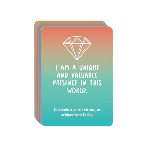 Meditationskarten | 50x Karten Für Emotionale Unterstützung - Achtsamkeit & Emotionale Unterstützung Für Partnerinnen, Jugendliche, Erwachsene & Kinder Meditationskarten | 50x Karten Für Emotionale Unterstützung - Achtsamkeit & Emotionale Unterstützung Für Partnerinnen, Jugendliche, Erwachsene & Kinder von Stibtmr