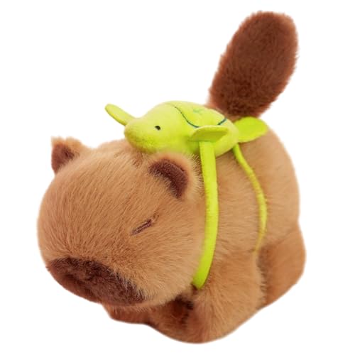 Stibtmr 15cm Capybara Slap Armband Capybara Kuscheltier Schnapparmband Capybara Armband Plüsch Cartoon Stofftier Armbänder Dekorative Zum Geburtstag Kinder von Stibtmr