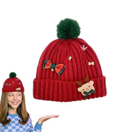 Stibtmr Weihnachtsmützen für Erwachsene, Weihnachtsmütze | Unisex gestrickte Urlaubsbeanie | Weihnachtsmannmütze, bedruckte Wollmütze, Beanie-Mütze, Häkelmütze für Weihnachten Stibtmr Weihnachtsmützen für Erwachsene, Weihnachtsmütze | Unisex gestrickte Urlaubsbeanie | Weihnachtsmannmütze, bedruckte Wollmütze, Beanie-Mütze, Häkelmütze für Weihnachten von Stibtmr
