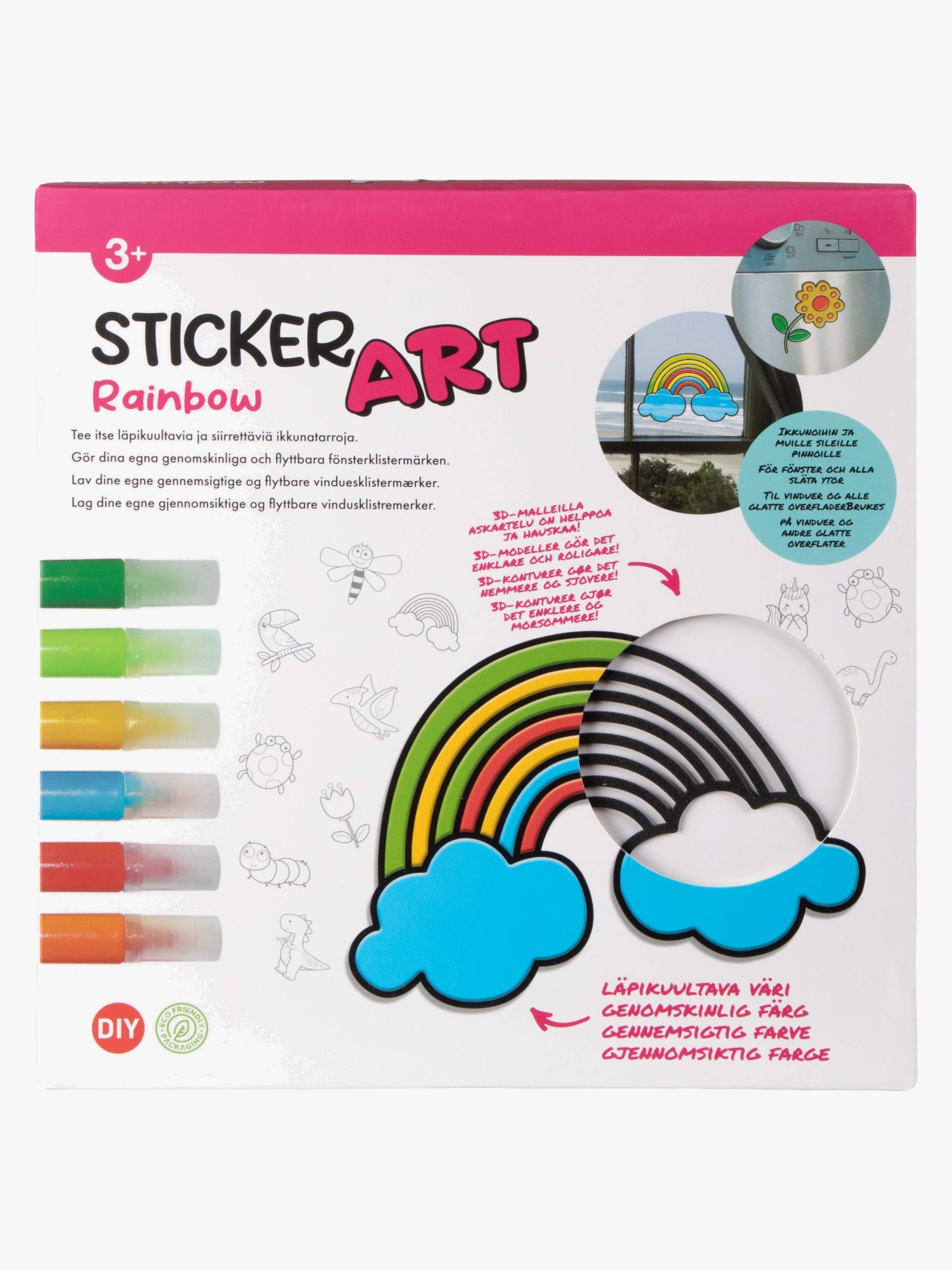 Sticker Art Bastelset Regenbogen Sticker Art Bastelset Regenbogen von Sticker Art