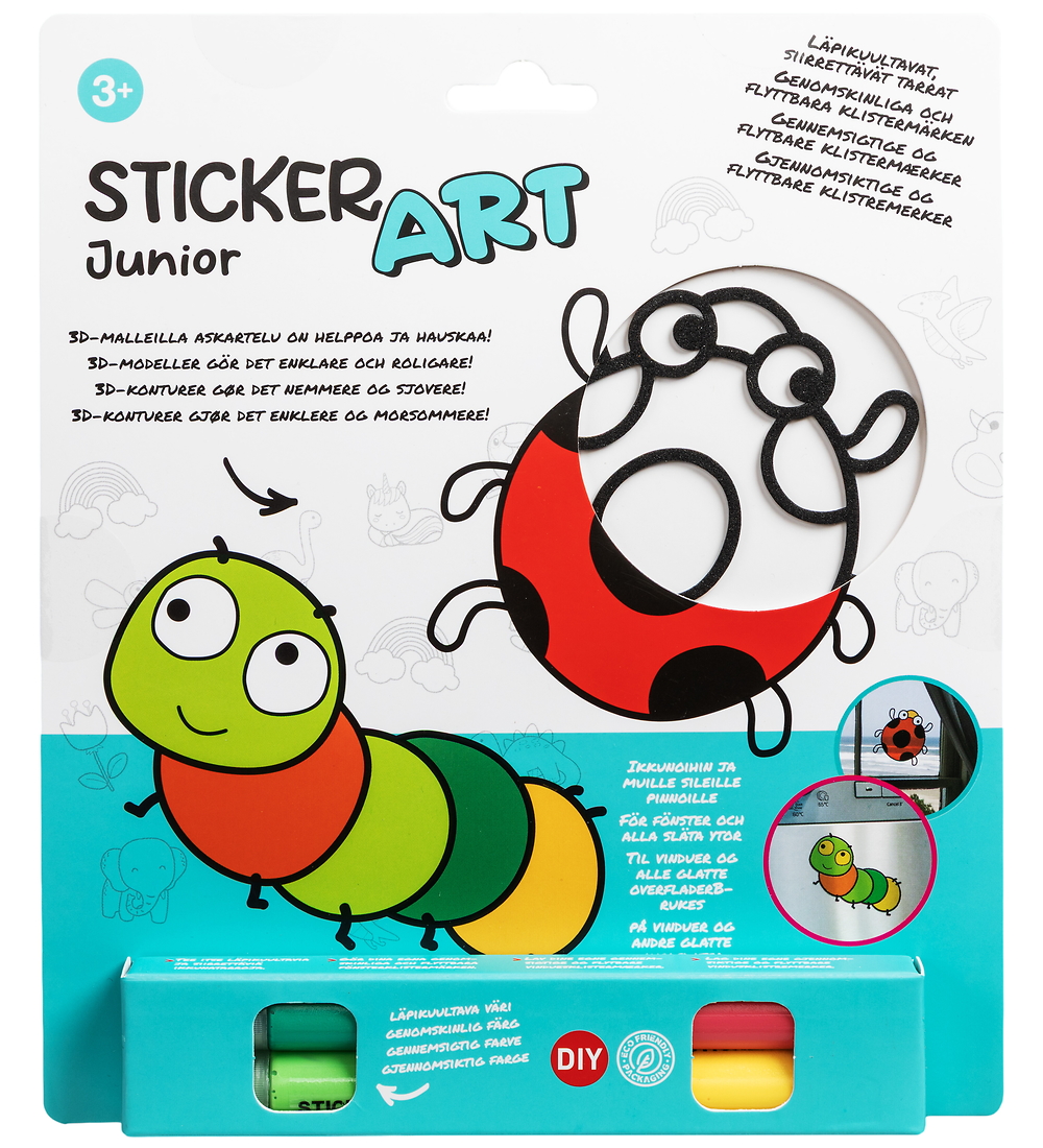 Sticker Art Kreatives Spielset - Bugs - Sticker Art - One Size - Kreatives Spielset Sticker Art Kreatives Spielset - Bugs - Sticker Art - One Size - Kreatives Spielset von Sticker Art