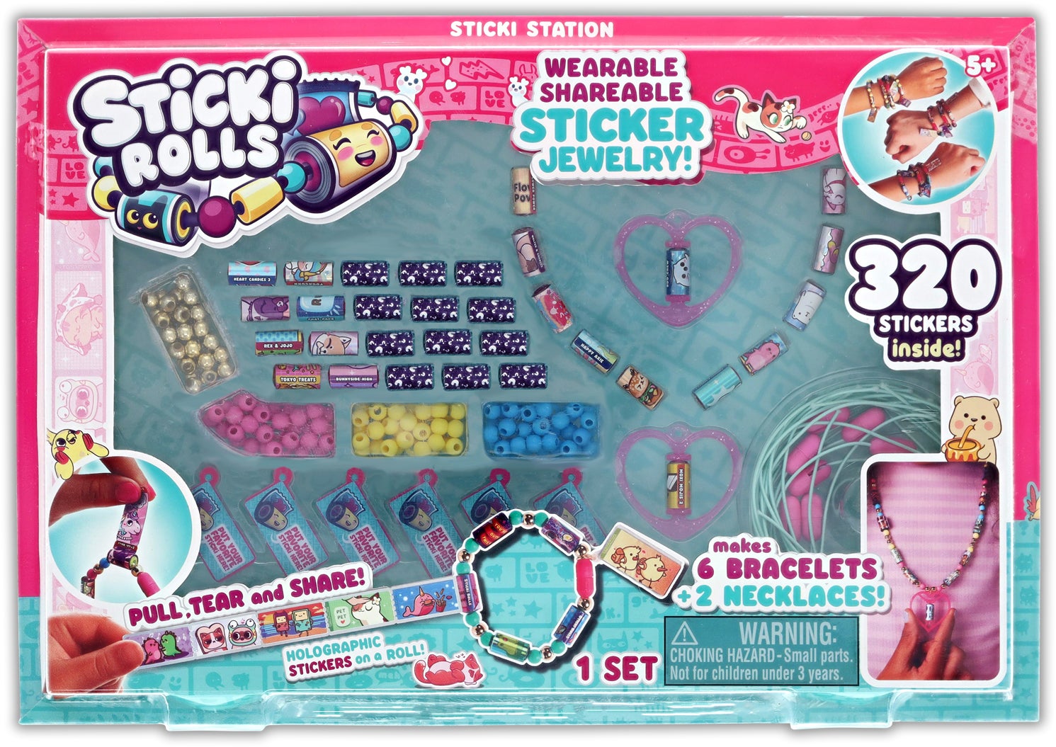 Sticki Rolls Sticki Station DIY Schmuckset mit Aufkleber Sticki Rolls Sticki Station DIY Schmuckset mit Aufkleber von Sticki Rolls