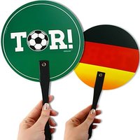 Fußball-Fächer Kunststoff 32,5 cm, Mitbringsel Kindergeburtstag Fußball-Fächer Kunststoff 32,5 cm, Mitbringsel Kindergeburtstag von Sticky Jam