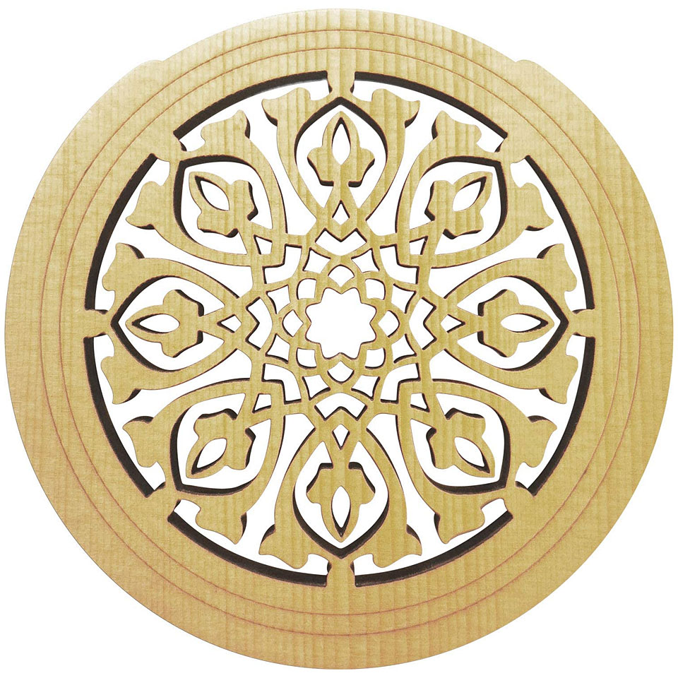Sticky Tunes Soundhole Cover Tribal Leaves Soundholecover von Sticky Tunes