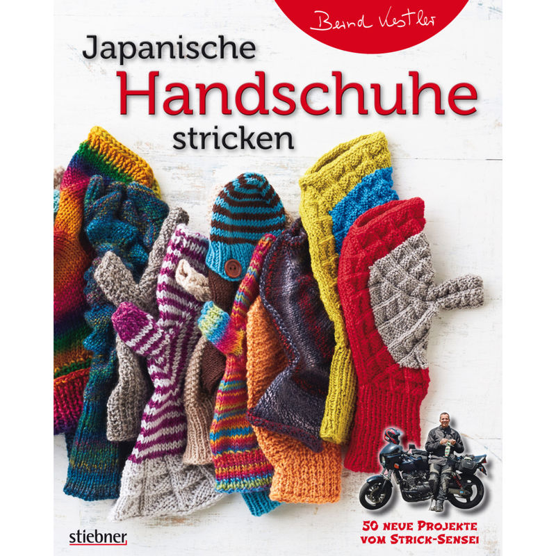 Japanische Handschuhe stricken von Stiebner