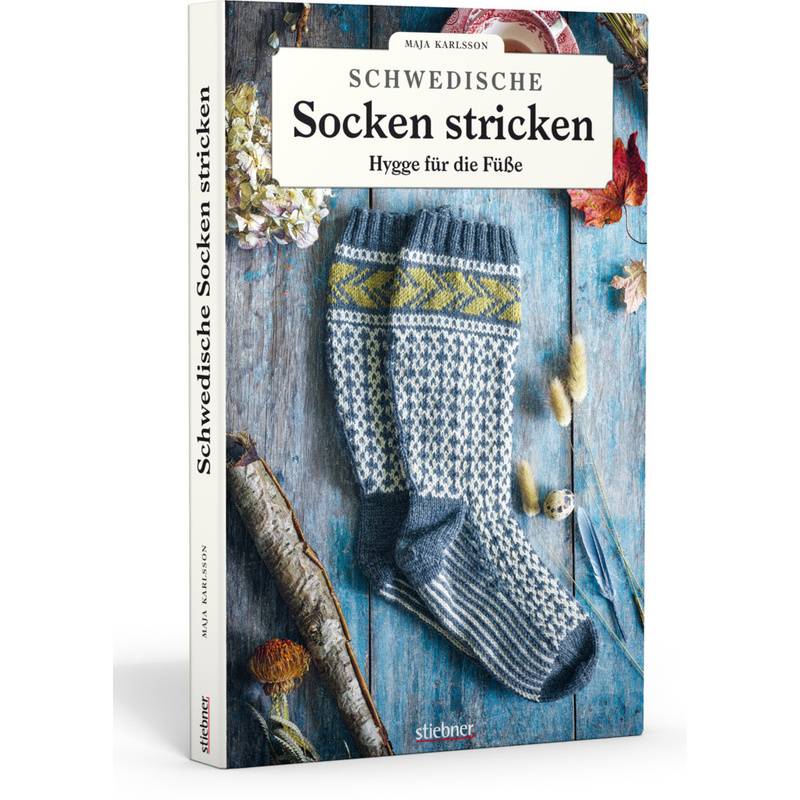 Schwedische Socken stricken von Stiebner