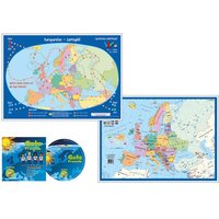 Europareise-Lernspiel (Kinderspiel) + 1 Audio-CD von Stiefel