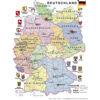 Lernpuzzle Deutschland von Stiefel