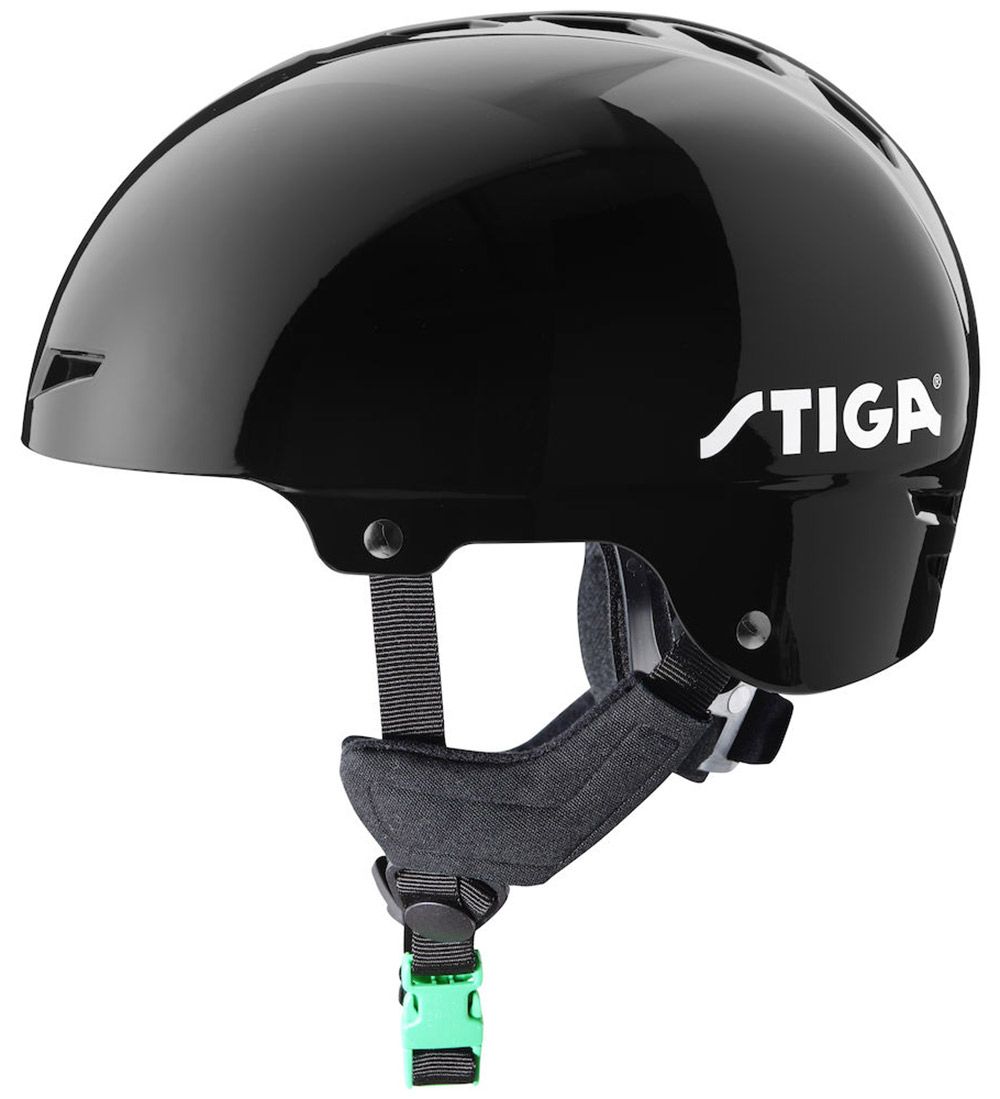 Stiga Fahrradhelm - Play + - Schwarz - Stiga - Small (48/52 cm) - Fahrradhelme von Stiga